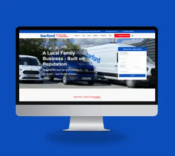 Barford Hire: Full Website Redesign